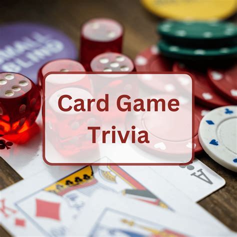 card game trivia questions.